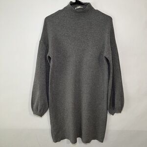 Belcci Turtleneck Tunic Sweater Dress Womens Size Medium (see description) Gray